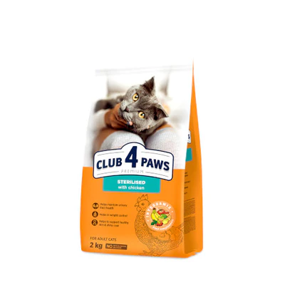 club 4 paws sterilized