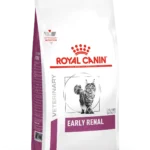 A bag of Royal Canin Early Renal Cat Food, a specialized veterinary diet formulated to support cats in the early stages of chronic kidney disease.