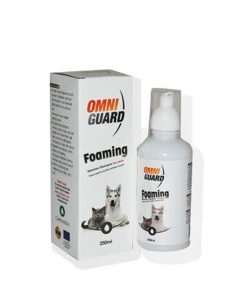 OMNIGUARD Foaming Shampoo bottle for pets