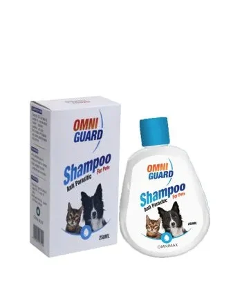 Dog flea and tick shampoo OMNIGUARD