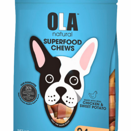 Ola | Natural Bones Treats for Dogs | 24 Mini Bones