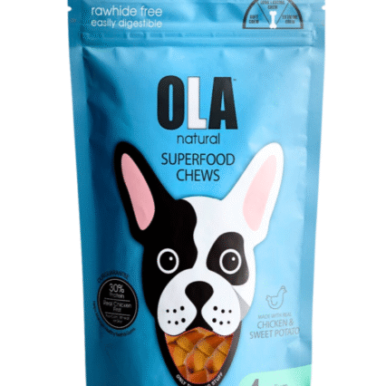 Ola | Natural Bones Treats for Dogs | 4 Medium Bones