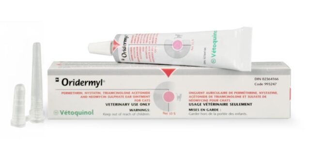 Medicated ear drops for dogs
