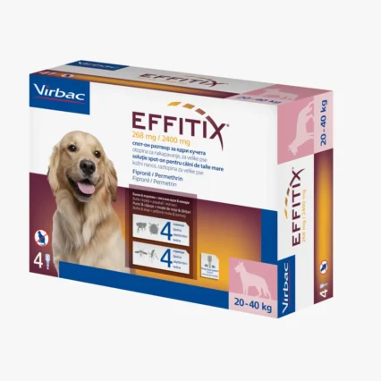 EFFITIX flea and tick treatment for dogs