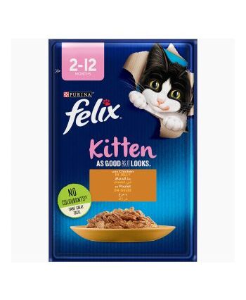 purina felix kitten wet food -chicken