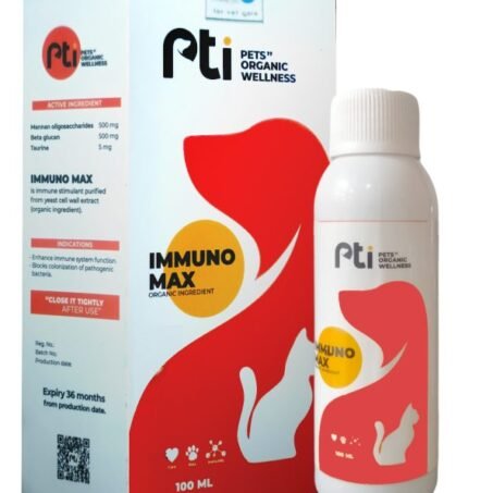 PTI IMMUNOMAX 100ml bottle for pets